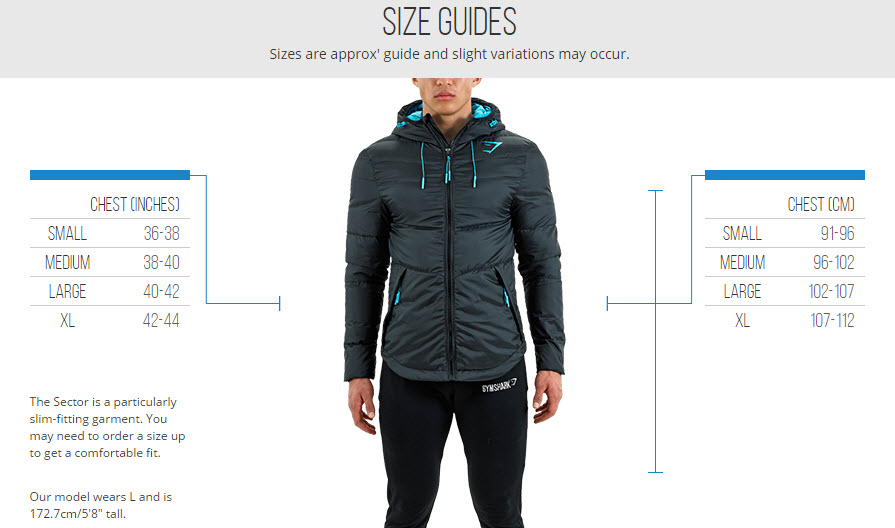 Gymshark sector jacket sale
