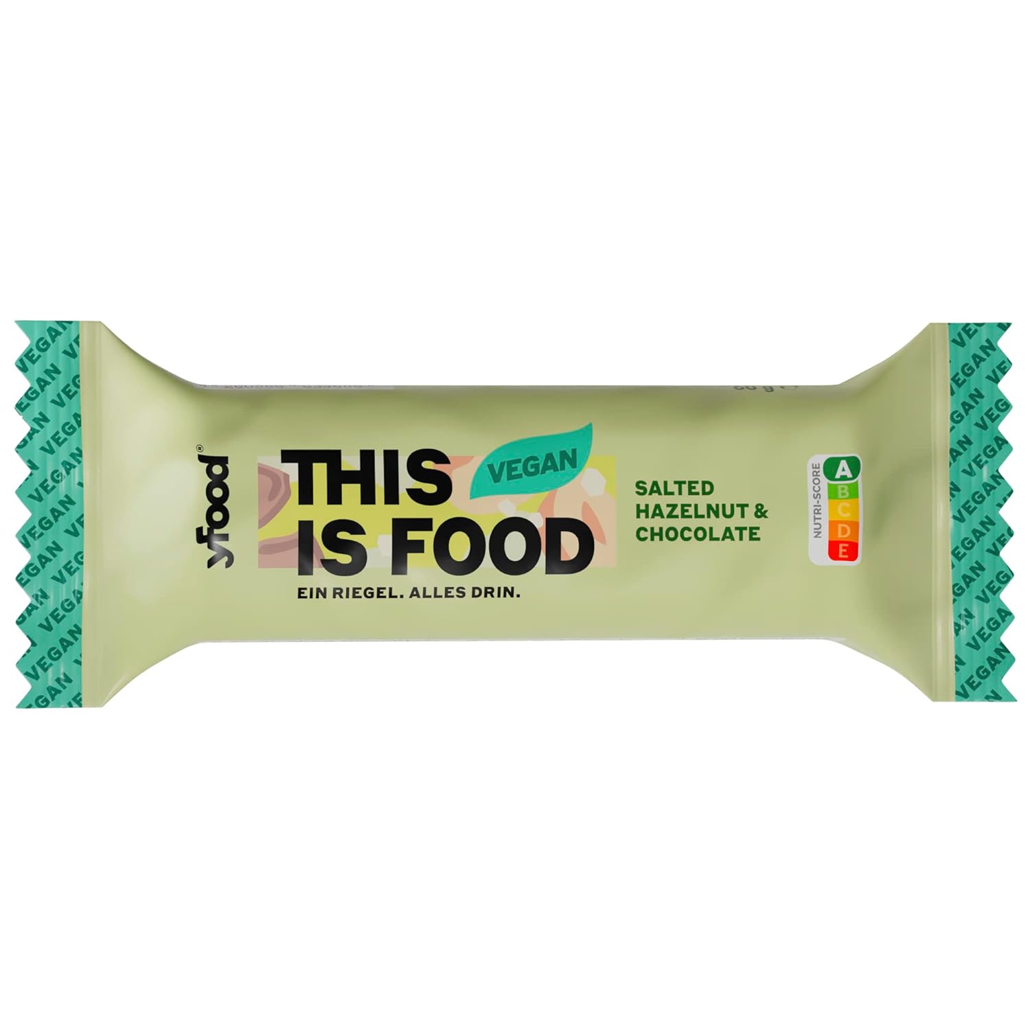 Yfood Vegan Protein Bar (60G)