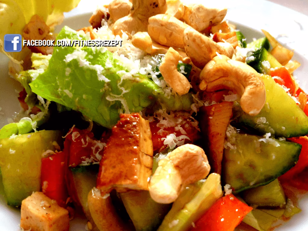 Italienischer Tofusalat Italienischer Tofusalat