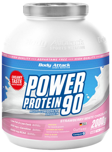 Body Attack New Power Protein 90 (2000g Dose)
