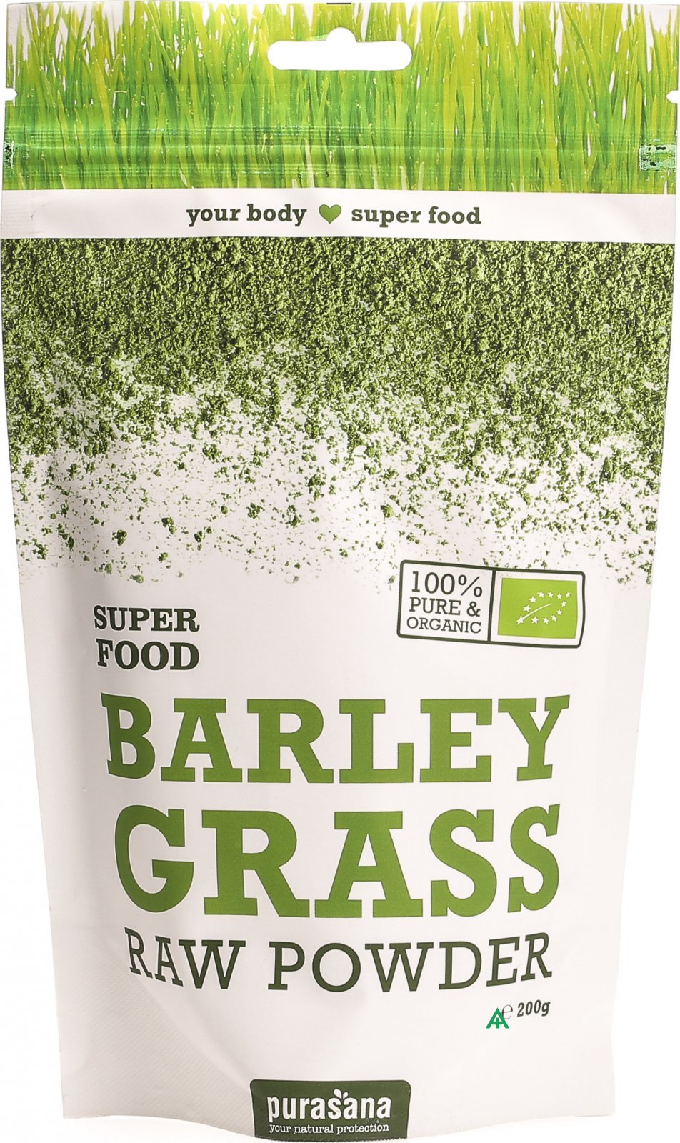 Purasana Barley Grass Raw Powder (200g)