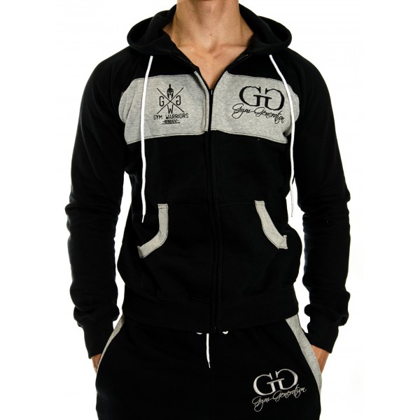 Gym Generation Warriors Hoodie BLACK