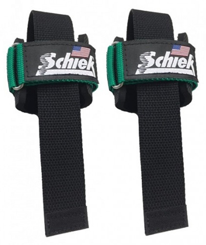 Schiek Deluxe Lifting Straps 1000-PLS GREEN