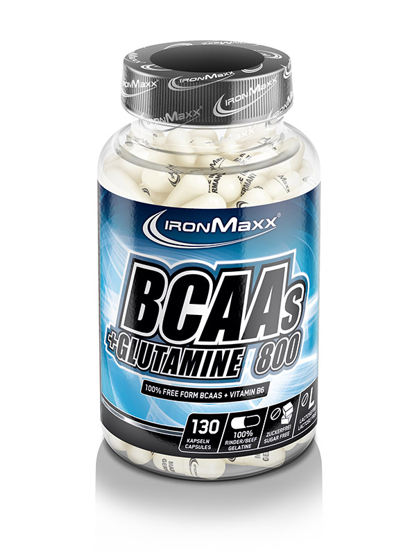 IronMaxx BCAAs + Glutamin 800 (130 Caps)
