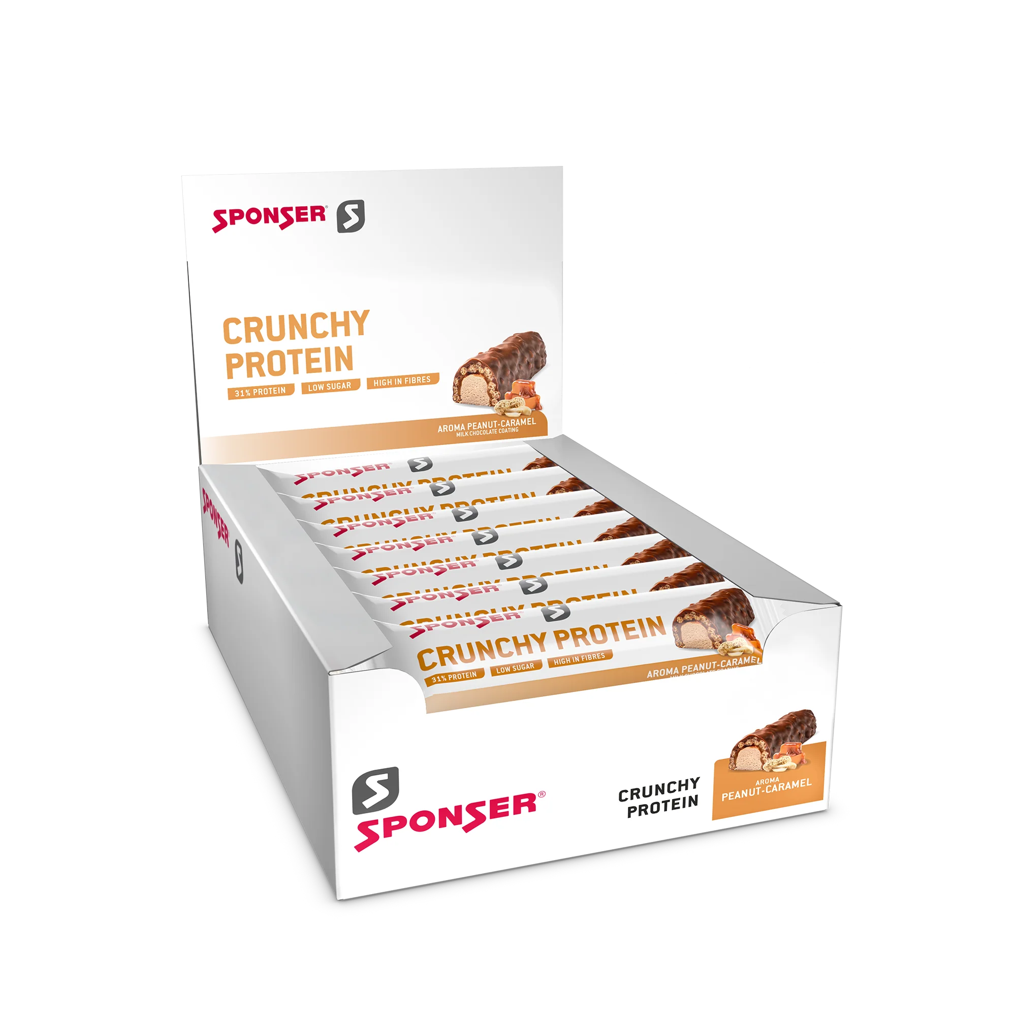 Sponser Crunchy Protein Bar (12 x 50G)