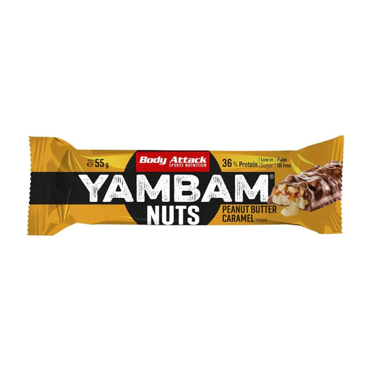 BodyAttack YamBam Nuts Bar (55G) 