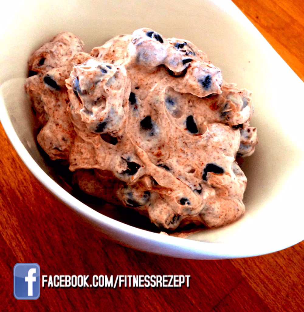 Heidelbeer-Protein Dessert Heidelbeer-Protein Dessert