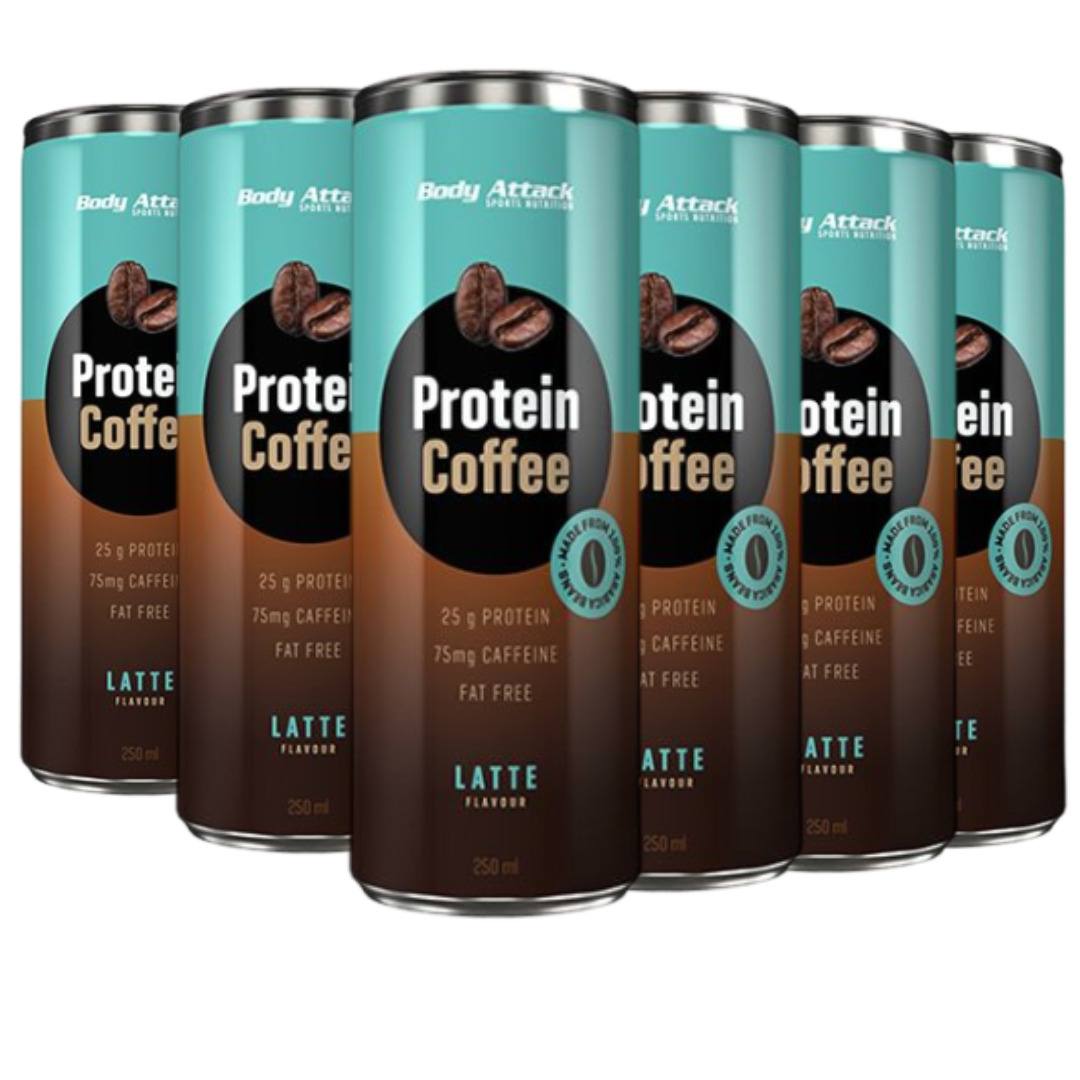 Body Attack Protein Coffee (12 x 250ml)