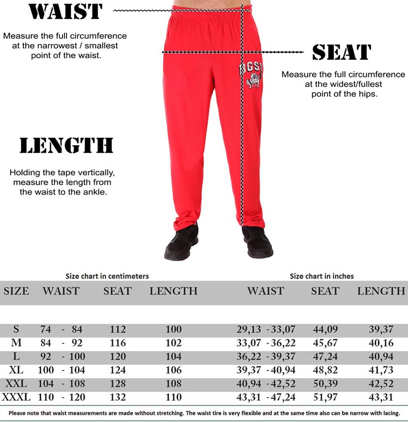 Big Sam Baggy Tracksuit Pants Red 1203