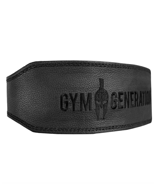 Gym Generation Gewichthebergürtel Leder - black