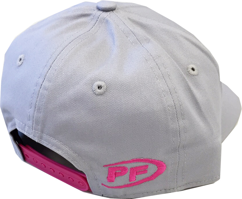 PowerFood Snapback Side Logo GREY PINK