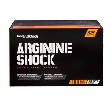Body Attack Arginine Shock (180 Caps)