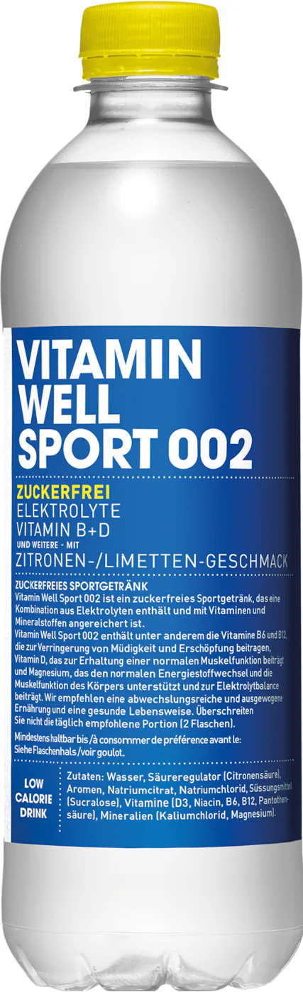 Vitamin Well Sport 002 (500ml)
