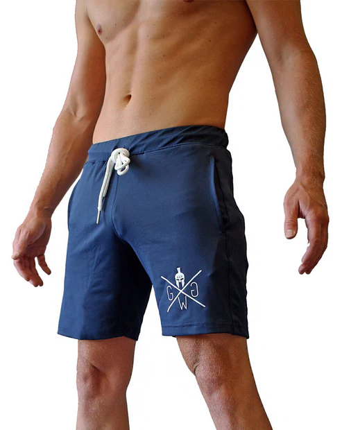 Gym Generation V8 Premium Shorts - navy blue