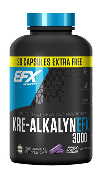 EFX Kre-Alkalyn 3000 (260 Caps)