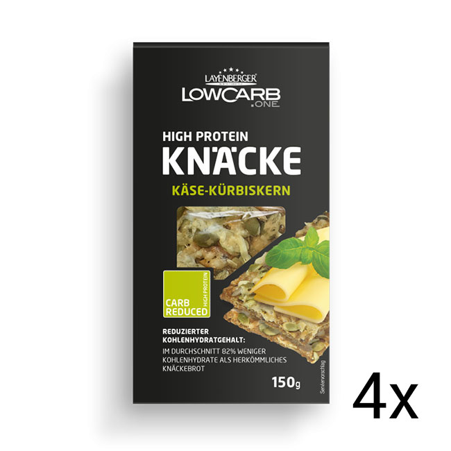 Layenberger LowCarb.one High Protein Knäcke (4 x 150g)