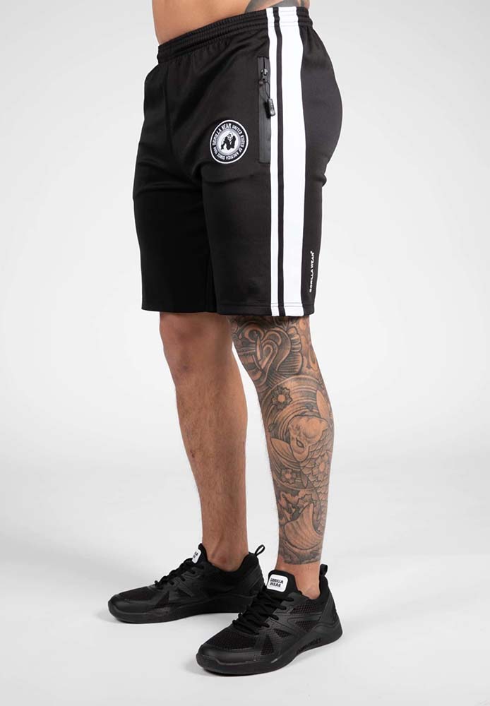 Gorilla Wear Stratford Track Shorts Black