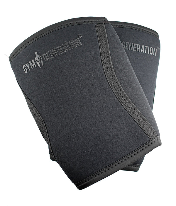 Gym Generation Knee Sleeves 5mm Neopren - schwarz