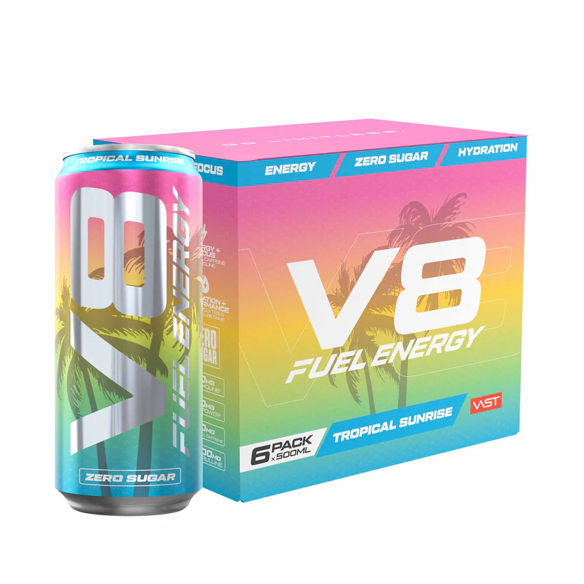 Vast V8 Fuel Energy (6 x 500ml)
