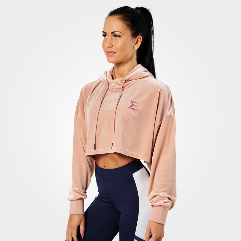 Better Bodies Chrystie Crop Hoodie PEACH BEIGE