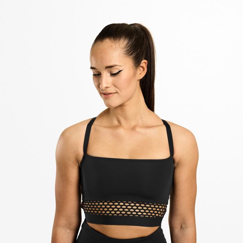 Better Bodies Waverly Mesh Bra BLACK