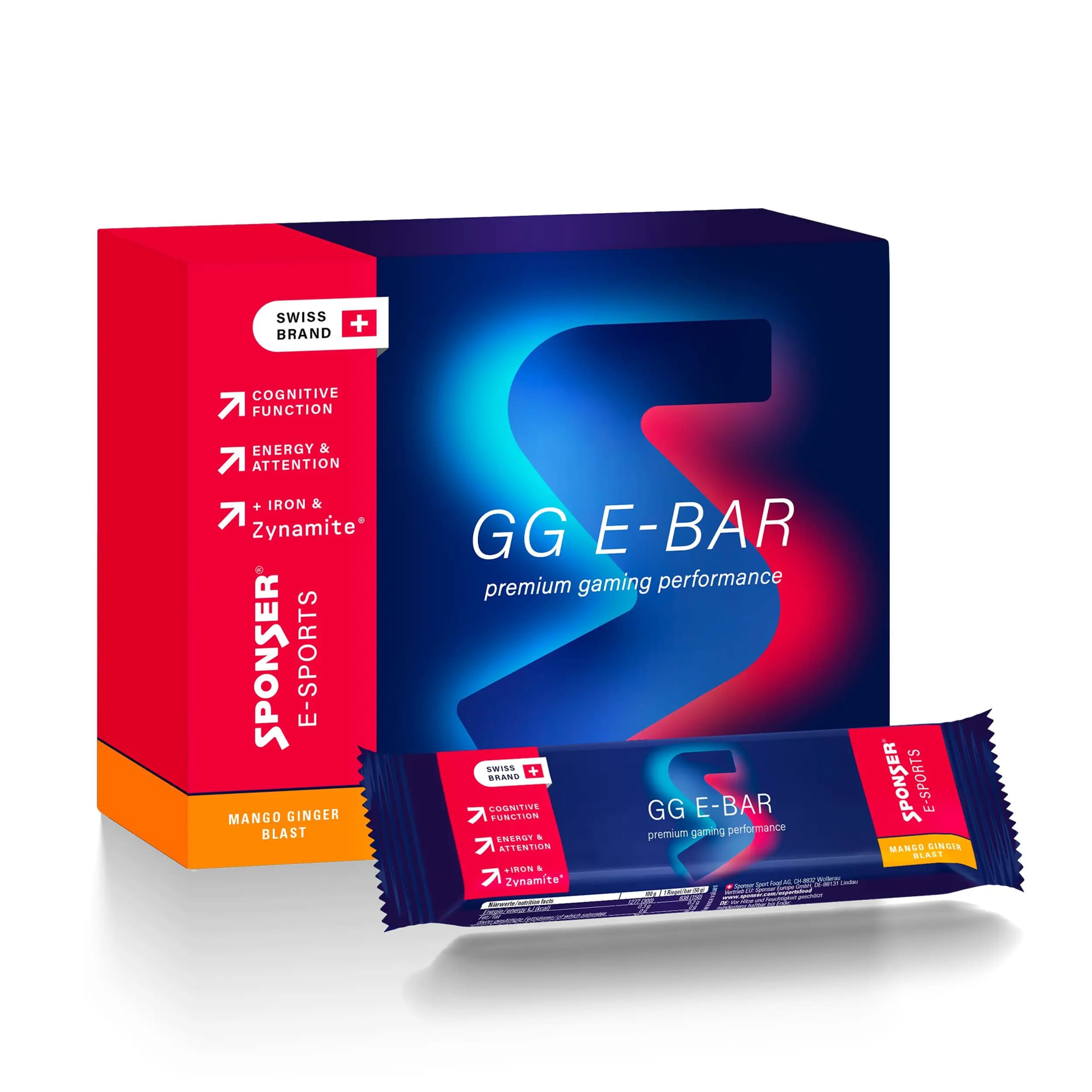 Sponser GG E-Bar (5 x 50G)