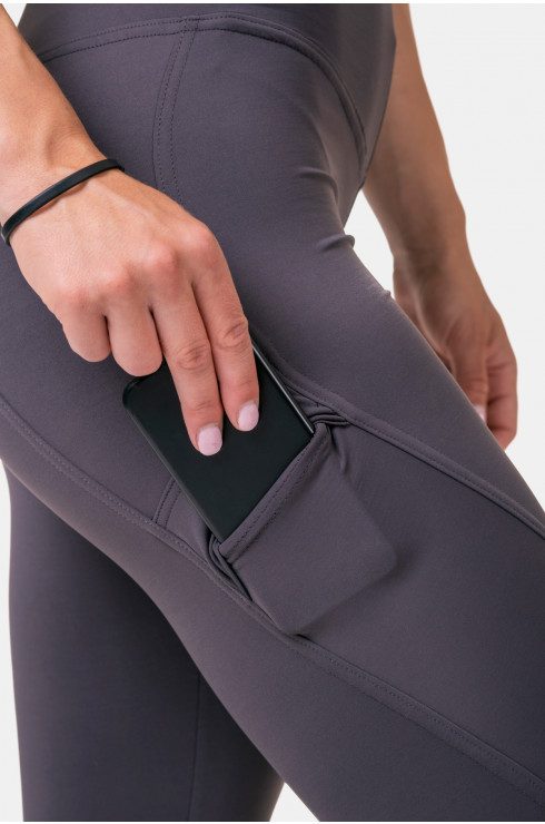 Nebbia Fit & Smart High Waist Leggings 572 Marron
