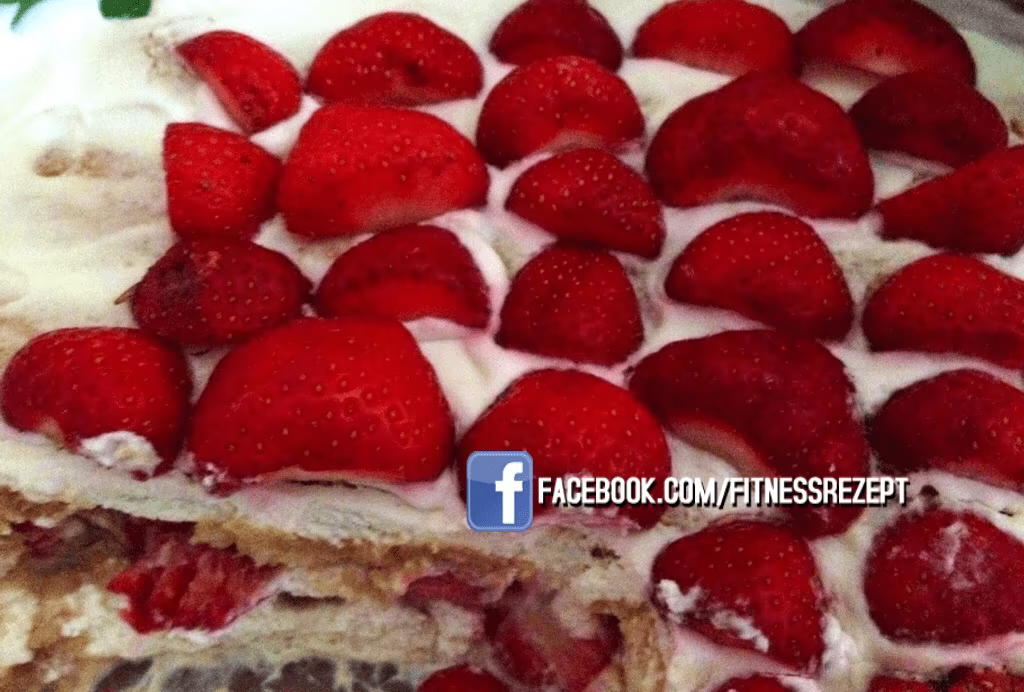 Erdbeer-Protein Tiramisu