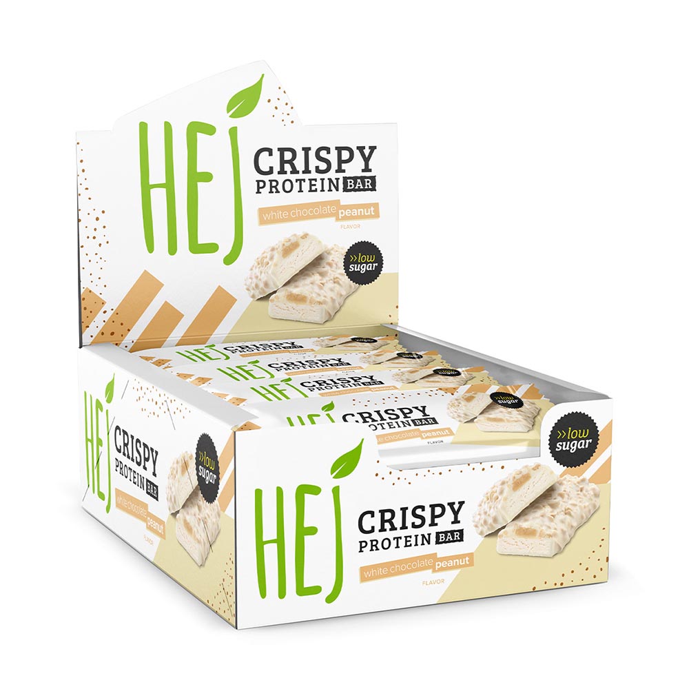 HEJ Crispy Protein Bar (12 x 45g)