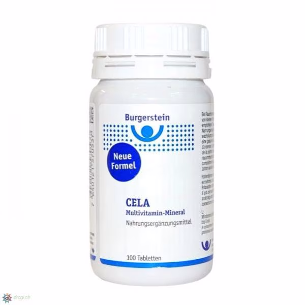 Burgerstein Cela (Multivit-Multimineral) (100 Caps) Burgerstein Cela (Multivit-Multimineral) (100 Caps)