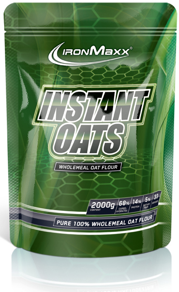 Ironmaxx Instant Oats (2000g Beutel)