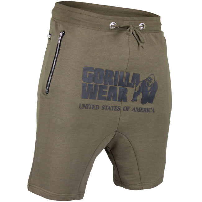 Gorilla Wear Alabama Drop Crotch Joggers Green Army