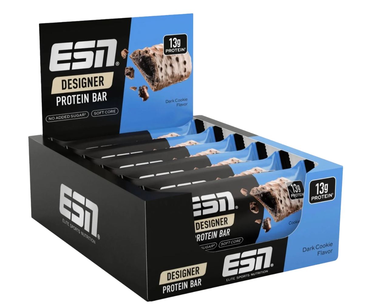 ESN Designer Bar (12 x 45g) | Dark Cookie | 6437-27