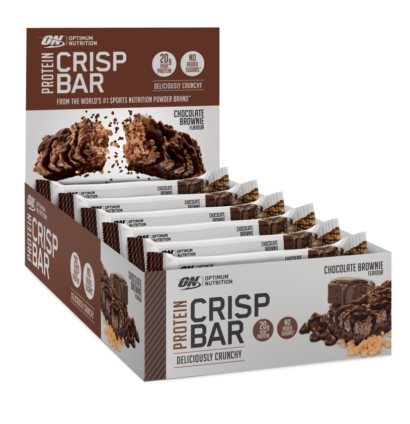 Optimum Nutrition Protein Crisp Bar (10 x 65g)