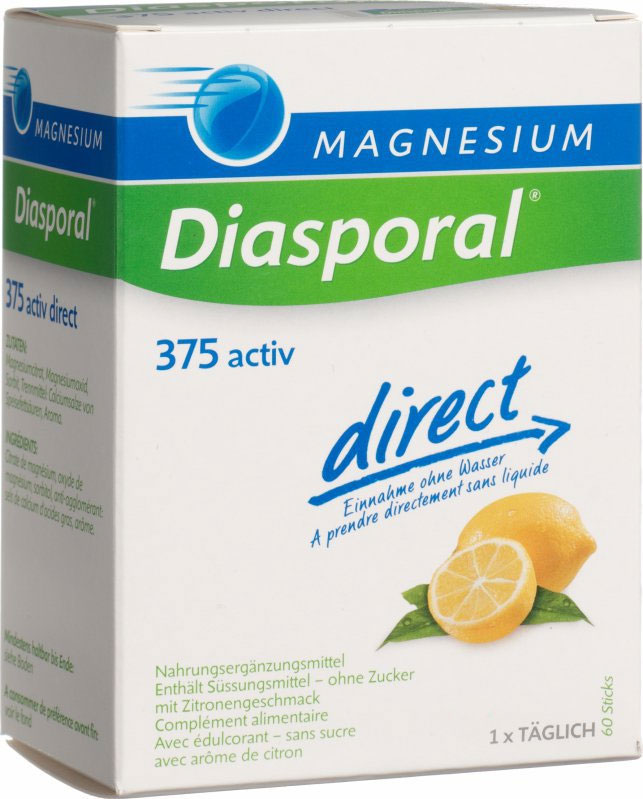 Diasporal Magnesium Activ Direct (60 Sticks)