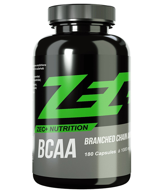 Zec+ BCAA Capsules (180 Caps)