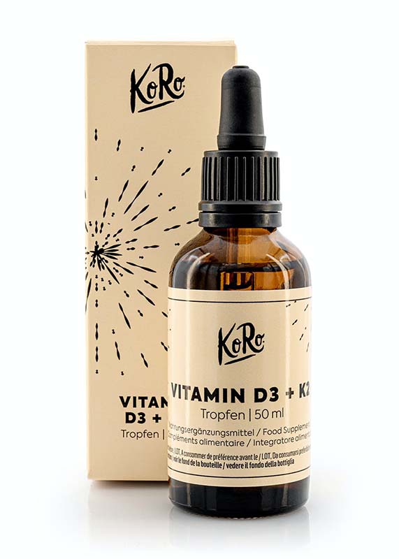 KoRo Vitamin D3/K2 Tropfen (50ml)