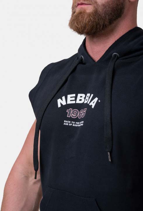 Nebbia Golden Era Hoodie Ragtop 197 Black
