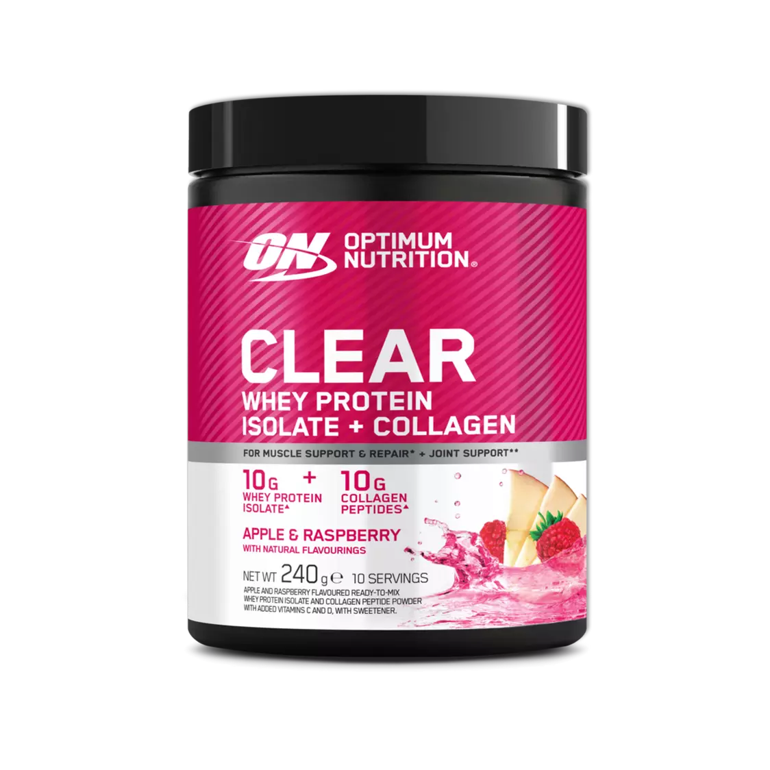 Optimum Nutrition Clear Whey Collagen (240g Dose)