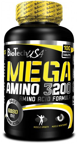 BioTech USA Mega Amino 3200 (100 Tabs)