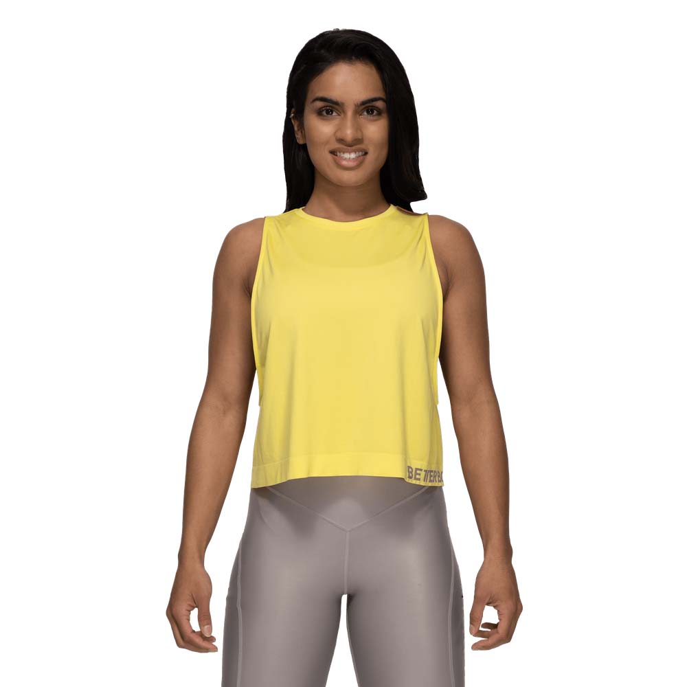 Better Bodies Rockaway Seamless Tank Lemon Yellow