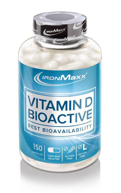 IronMaxx Vitamin D Bioactive (150 Caps)