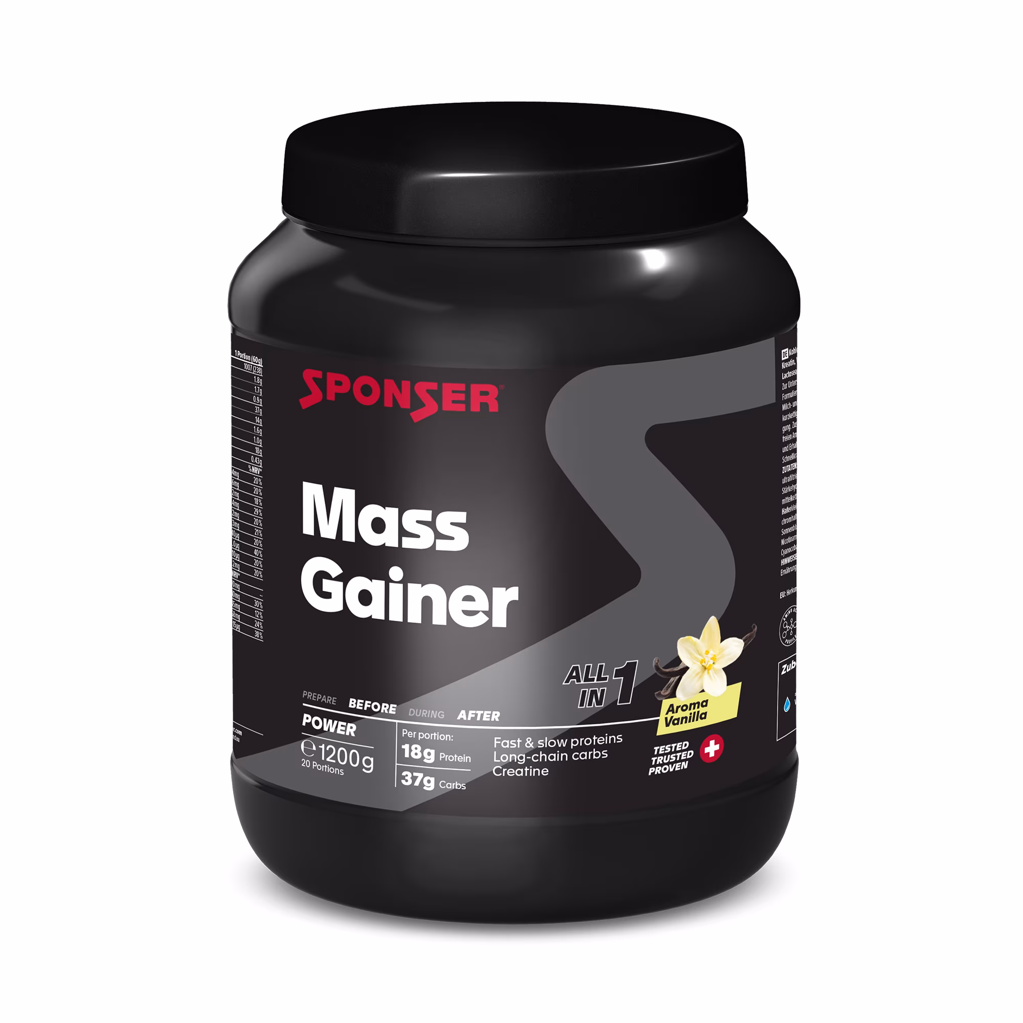 Sponser Mass Gainer (1200g Dose)