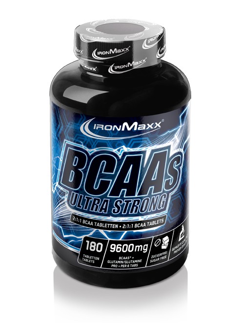 Ironmaxx BCAAs Ultra Strong 2:1:1 (180 Tabs)
