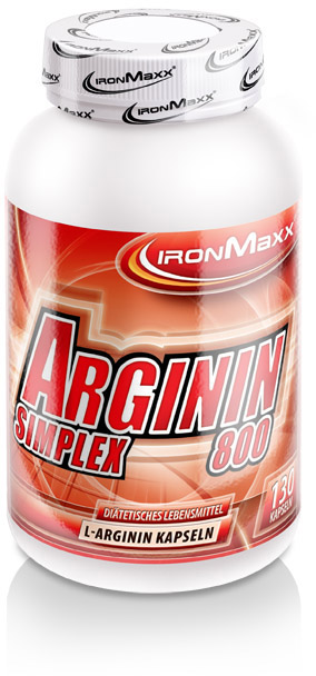 IronMaxx Arginin Simplex 800 (130 Caps à 860mg)
