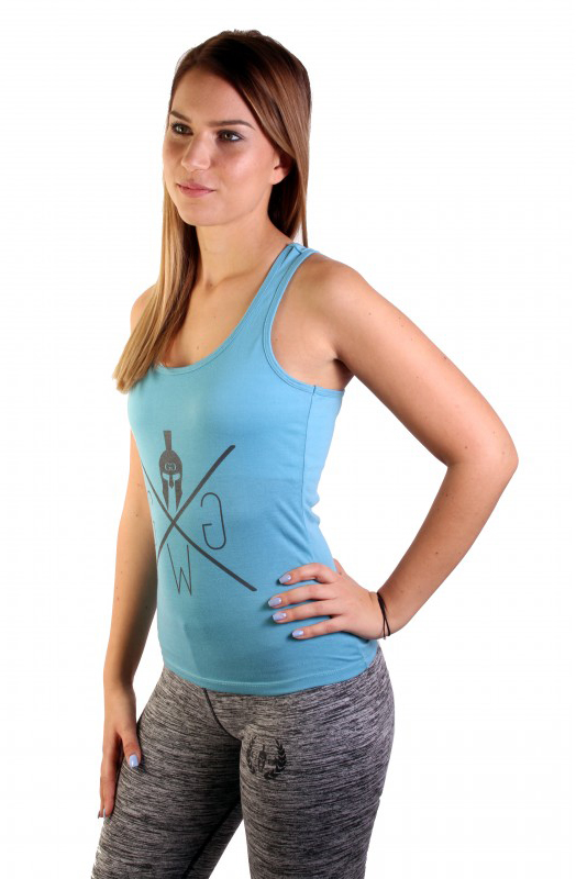 Gym Generation Warrior Top - AZURE