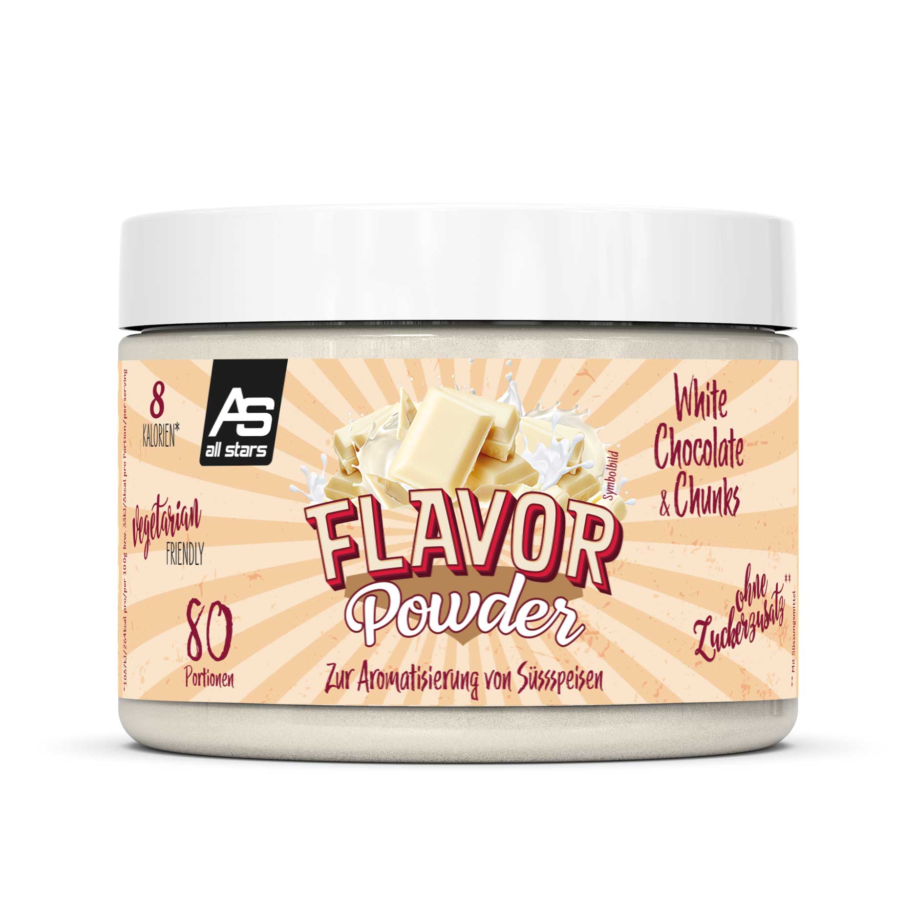 All Stars Flavor Powder (240G Dose) | White Chocolate & Chunks | 8189-27