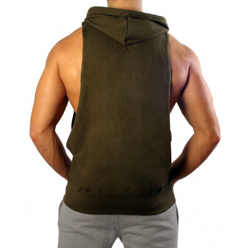 Gym Generation Fighter Tank Top Fight Club - OLIVE