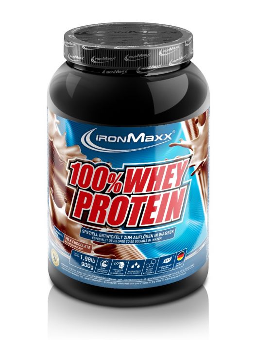 Ironmaxx 100% Whey Protein (900g Dose)