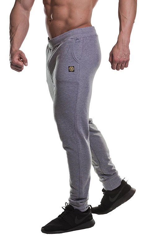 Golds Gym Fitted Jog Pant GREY